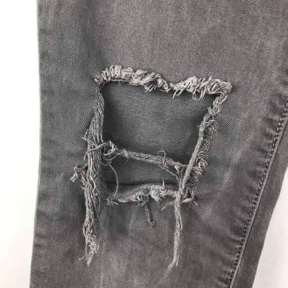 PACSUN
Gray Factory Distressed Ankle Jegging - Picture 8 of 13
